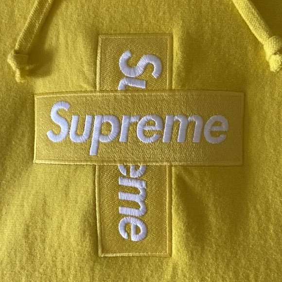 Supreme Cross Box Logo Hoodie - Picture 3 of 10